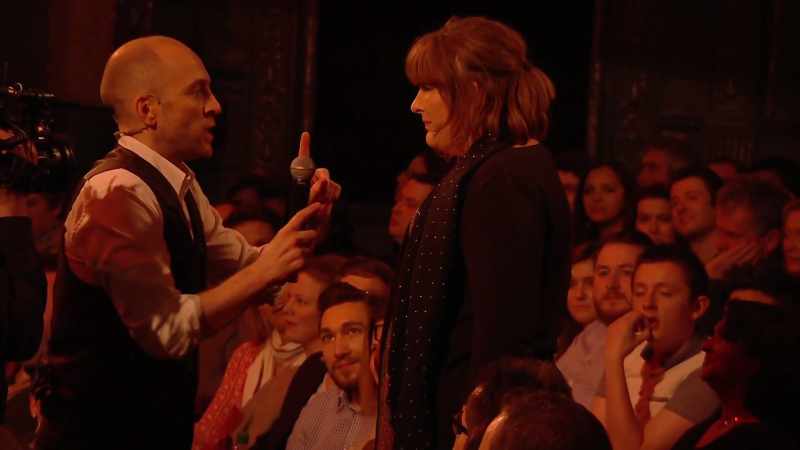 Take the brochure as well. Look at me. Your name again, Danielle?
