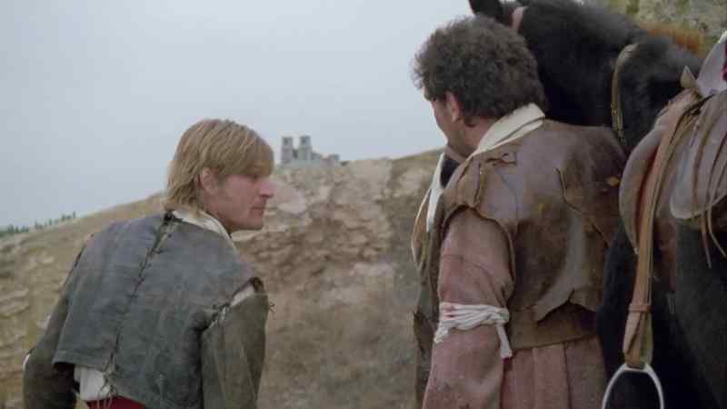 Take the horses and wait down there, Pat