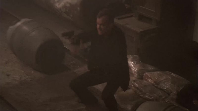 Take the weapon off. Take the weapon off now!