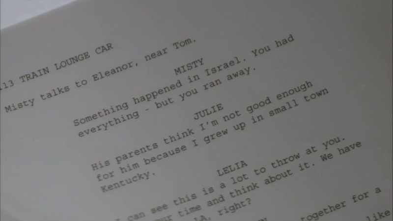 'Take your time and think about it. We have two days to L.A., right?'