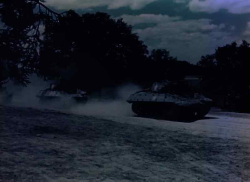 Tanks, in any normal war they're a beautiful sight, on your side