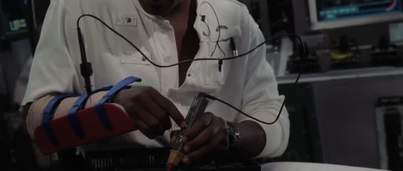 Tanner: The interior camera circuitry is shot