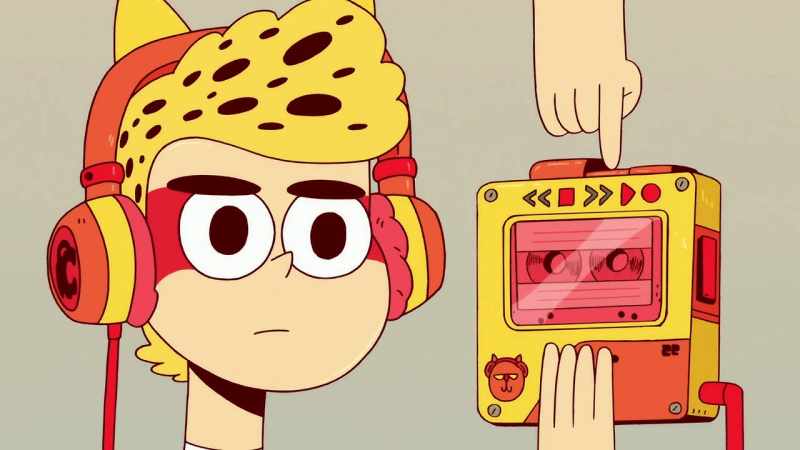 [tape fast forwarding]