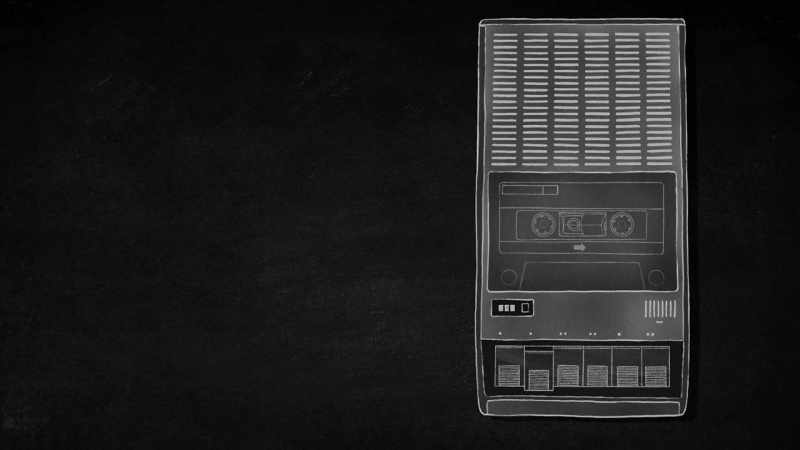 (TAPE RECORDER CLICKS)