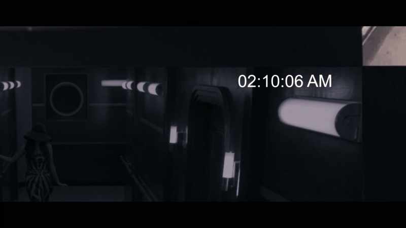 [tape rewinding]