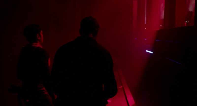 (TAPPING FLASHLIGHT)