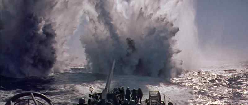 Target turning left. - Left standard rudder