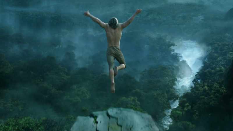 (TARZAN YELLS)