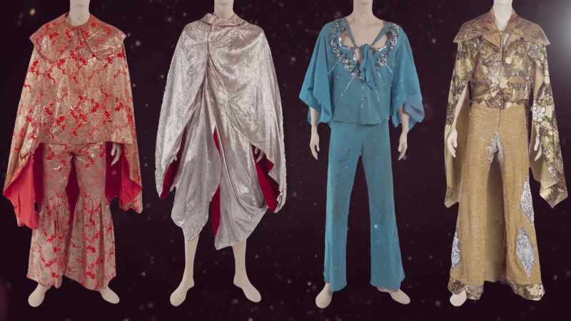 Tassels and flamboyant, pretty material