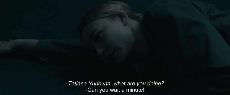 Tatiana Yurievna, what are you doing?