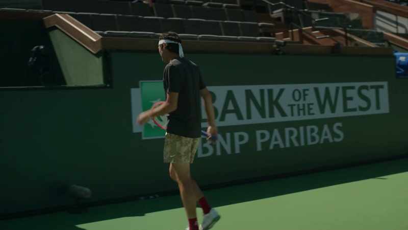 [Taylor] A couple balls into the practice