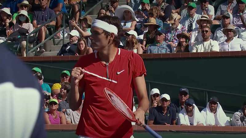 [Taylor] I'm playing Rafa. I'm beating Rafa