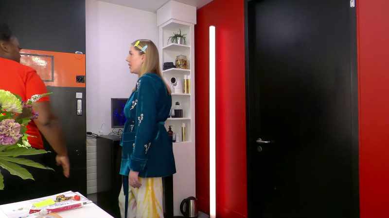 Teach her. We'll do a taekwondo lesson down the corridor