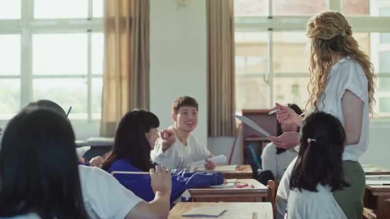 Teacher, he ninth grade