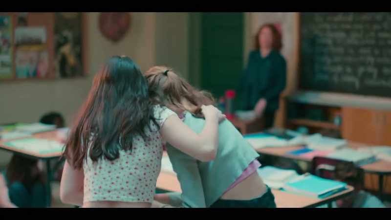 [teacher] Quiet, please. We're trying to keep things calm in here