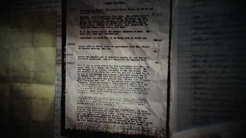 Teacher reports, social service records