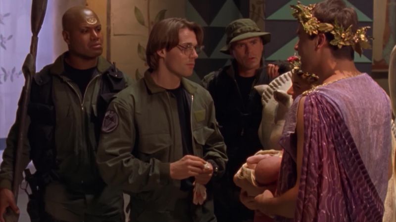 Teal'c! Get outta there!