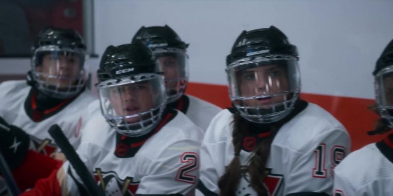 Team Canada with the classic Duck flying V