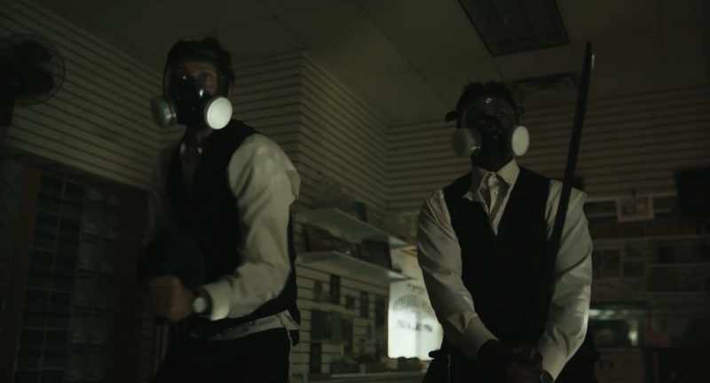 [teargas fires]