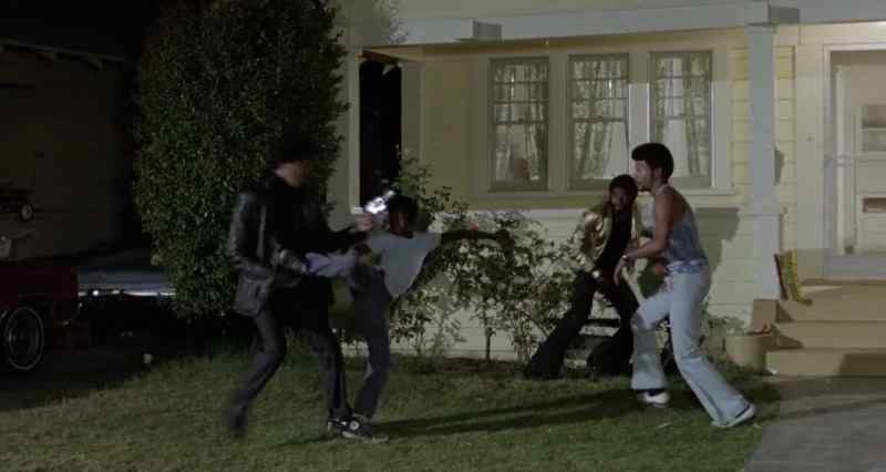 Ted, he's got a gun!