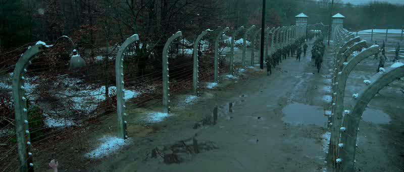 When we got through the gates at Dachau, the SS guards surrendered