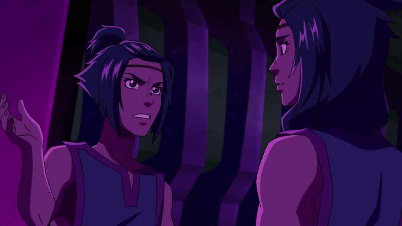 Tegon, it's our chance! Let's get out of here