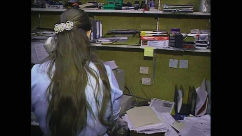 (TELEPHONE LINE RINGING)