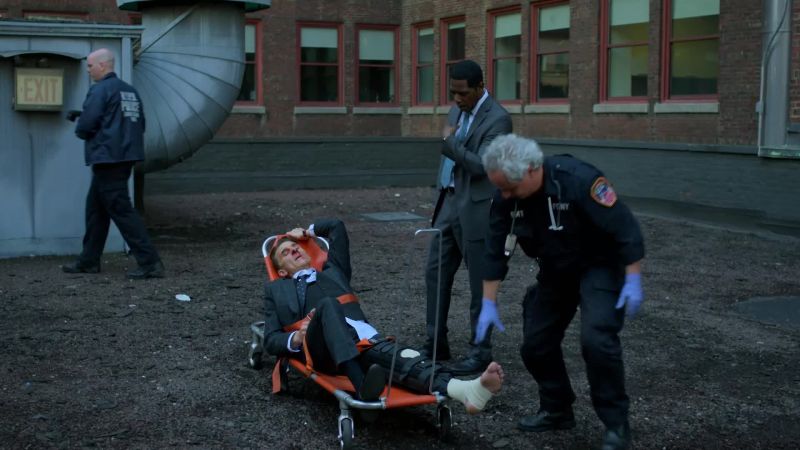 Tell me again how you ended up dangling off a building?