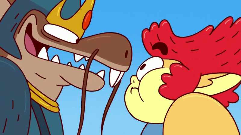 Tell him! -[burps]