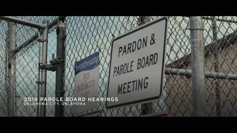 Tell him that he is here for consideration for parole