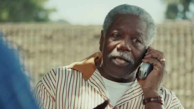 Tell him to look for a elderly Denzel