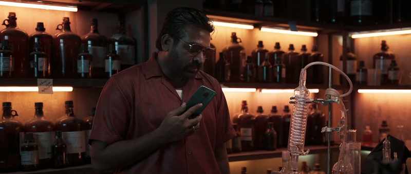 Tell me. - 'Sandhanam, what happened to the stash?'