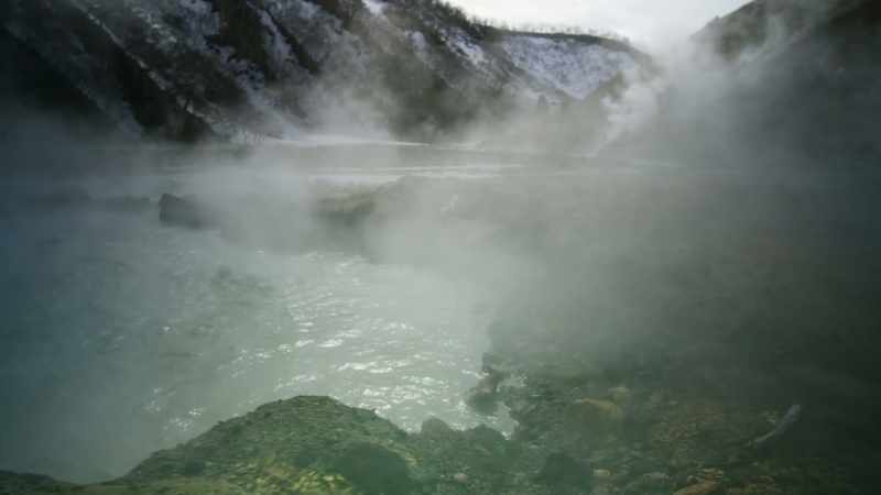 Temperatures underground reach 250 degrees Celsius