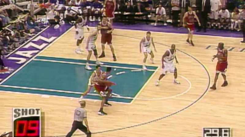 Ten on the shot clock