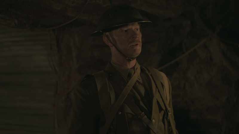 Tends to his wounds