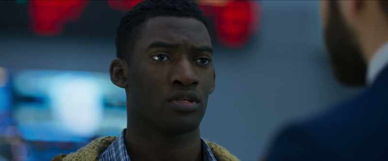 Tense. Like he had something to say that no one expected