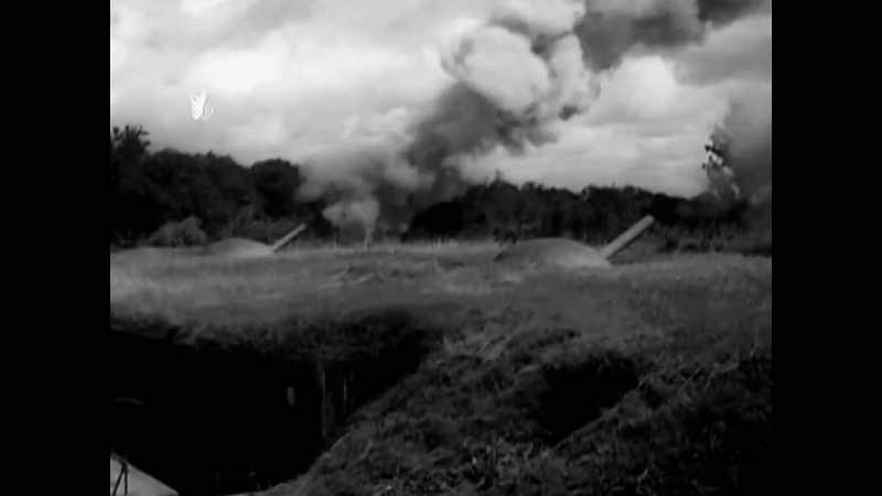 (tense music) (artillery shooting)
