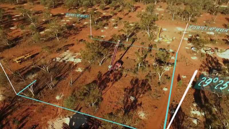 Test drilling at their claim on Aloa Field