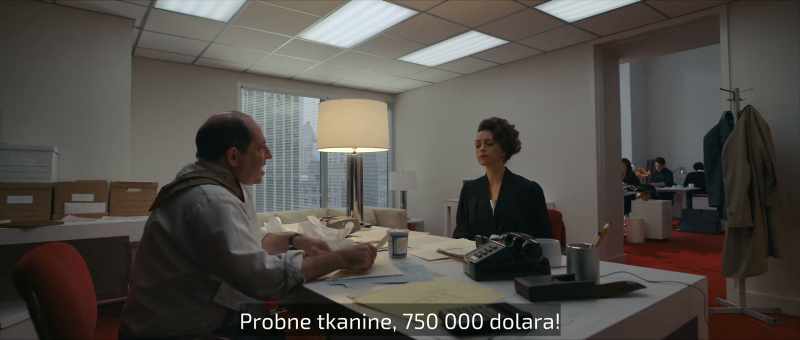 Test fabrics. $750,000