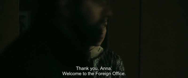 Thank you, Anna. Welcome to the Foreign Office