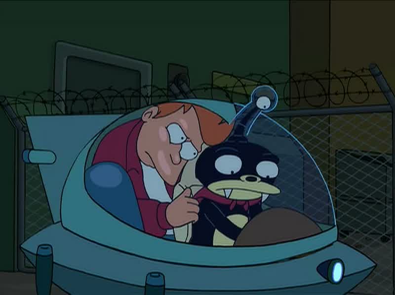 Thank you for saving the universe, Fry