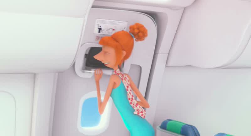 Thank you, Gru stewardess!