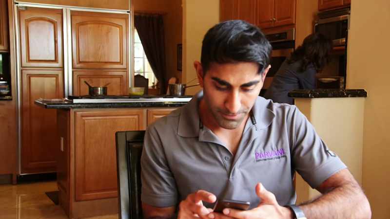 Thank you. - With Richa, he's found