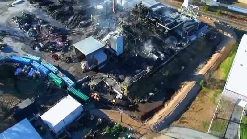 Thankfully, here, the fire destroyed the confined space