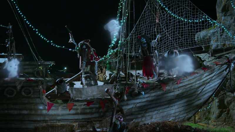 Thar she blows! Let's blow this pirate ship