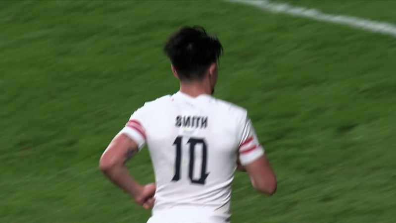 That was a beauty from Marcus Smith!