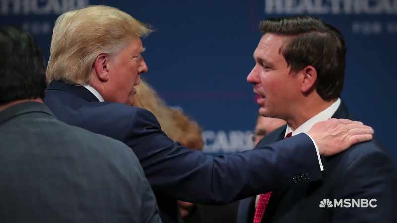 That was a matchmaker between Governor DeSantis and Trump