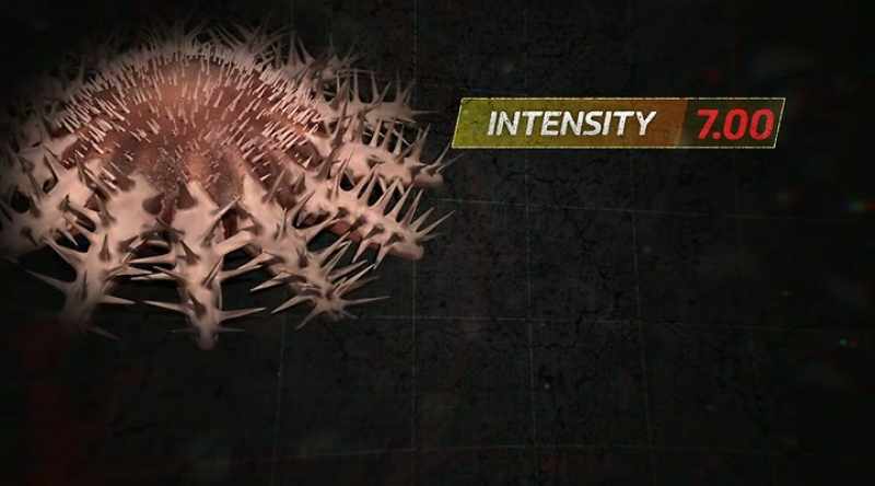 That is a seven for intensity