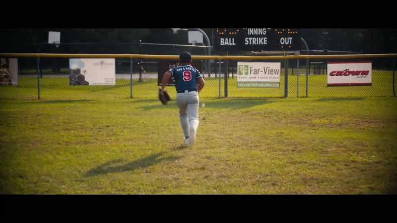 That ball is deep, over his head at center