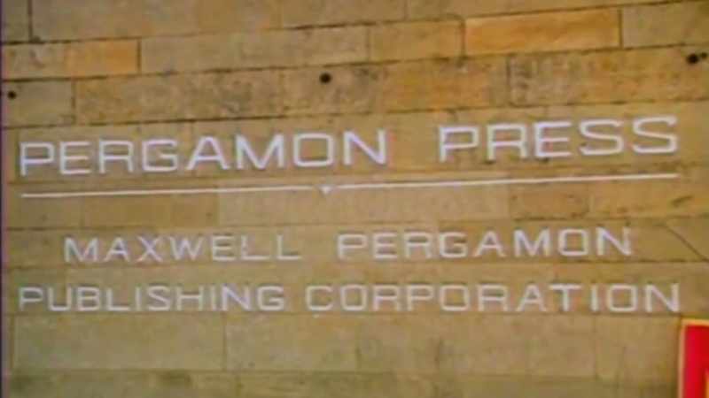 That became a scientific publishing company